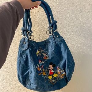 Unique & Rare Vintage Disney Denim Purse